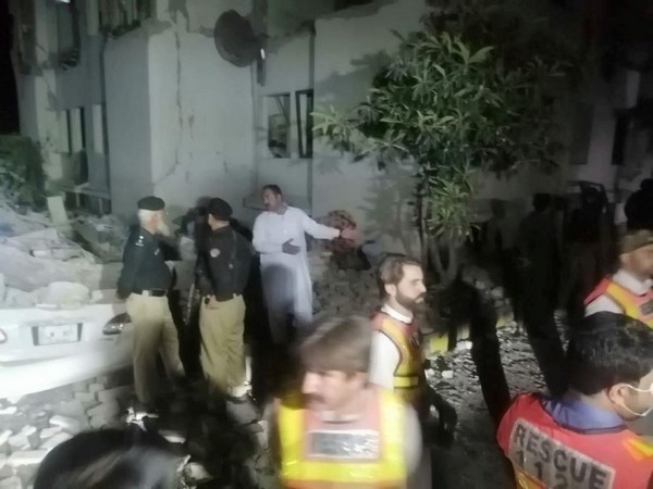 Explosions at Pakistani counter-terrorism office in Swat. (Photo Credit - Reuters)