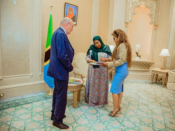 Chairman and CEO of Merck Foundation in a meeting with President of the United Republic of Tanzania