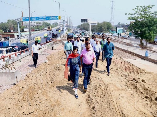 Delhi PWD minister Atishi at inspection (Photo/ANI)