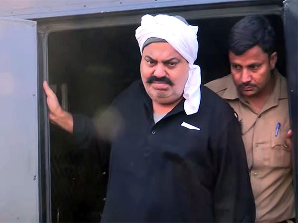 Gangster Atiq Ahmed (File photo/ANI)
