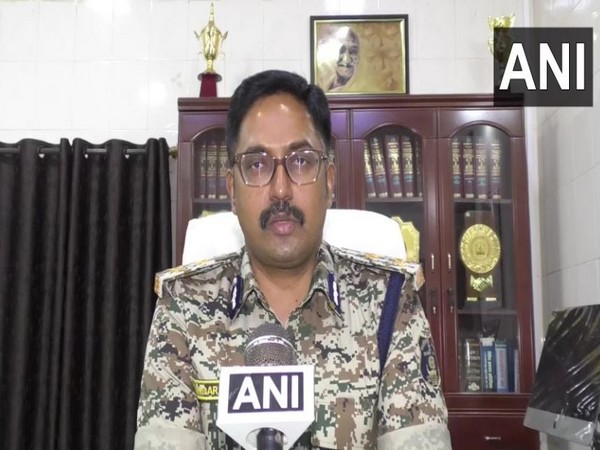 Bastar Range Inspector General of Police Sundarraj P (Photo/ANI))
