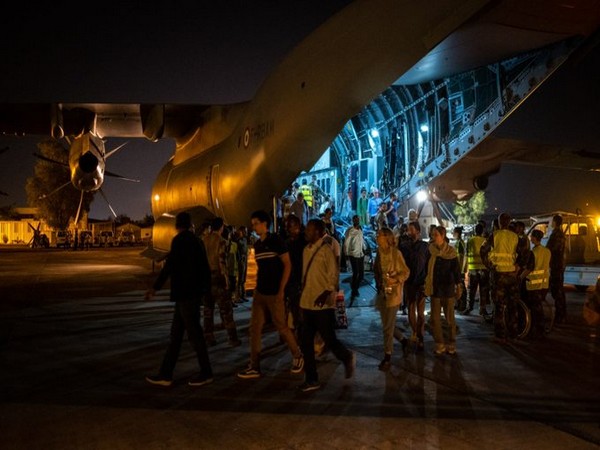 French evacuation process under way in Sudan. (Photo Credit - Twitter/French Embassy in India)