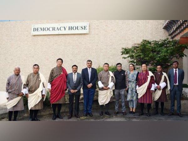 ECI delegation led by CEC Rajiv Kumar visits Bhutan. (Photo: Election Commission of India)
