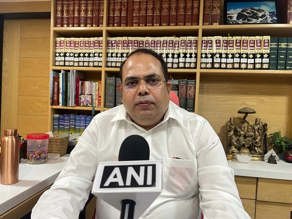 Advocate of BJP Chief, Sachin Verma (Photo/ANI)