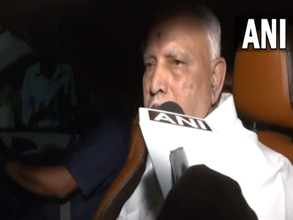 Former Karnataka chief minister Yediyurappa. (Photo/ANI)
