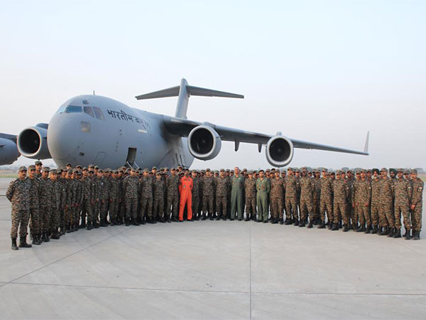Indian Army soldiers at UK's Salisbury Plains