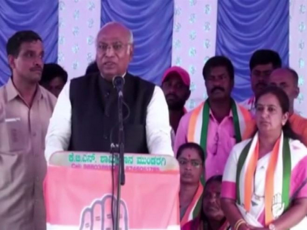Congress chief Mallikarjun Kharge. (Photo/ANI)