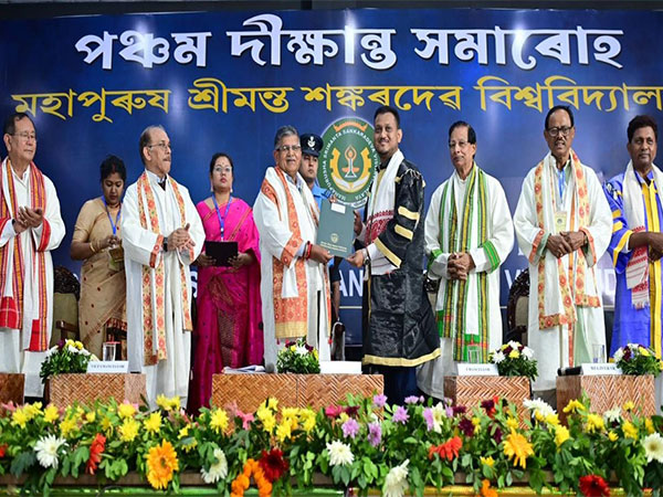 Assam Governor Gulab Chand Kataria attended the convocation program (Photo/ Gulab Chand Kataria Twitter)