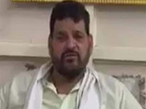 WFI chief Brij Bhushan Sharan Singh in the video (Photo/ANI)