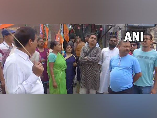 BJP workers calls for a 12-hour bandh (Photo/ANI)