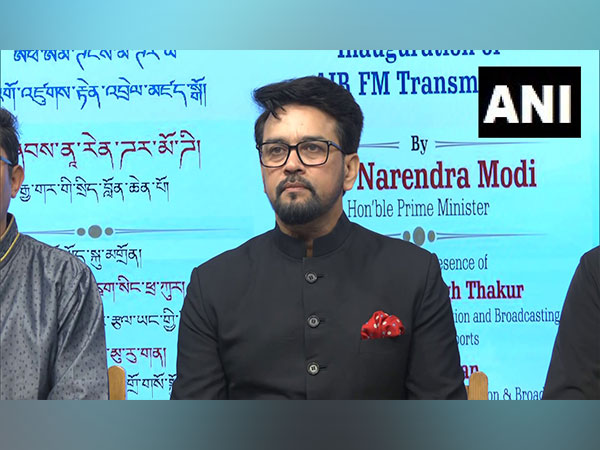 Union Minister of Information and Broadcasting Anurag Thakur. (Photo/ANI)