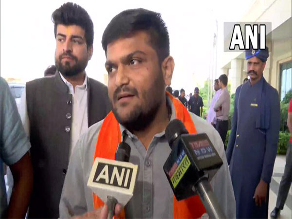 BJP leader Hardik Patel (File photo/ANI)