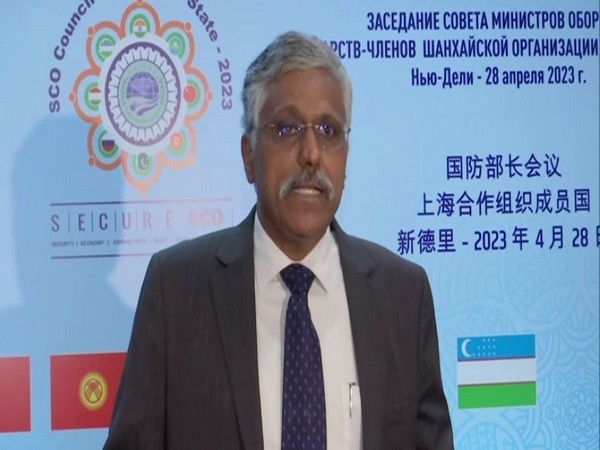 Defence Secretary Giridhar Aramane (Photo/ANI)