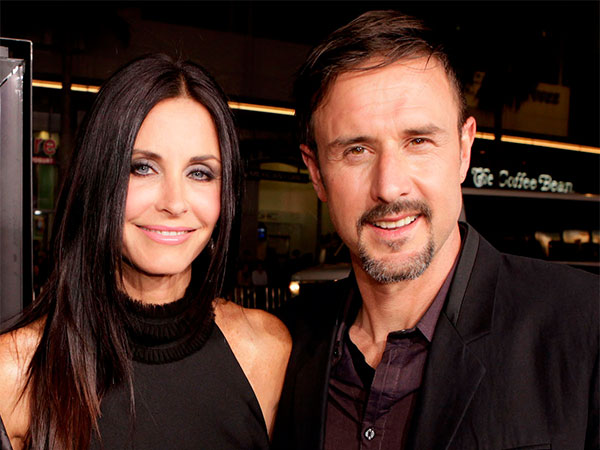 Courteney Cox and her ex-husband David Arquette (Image source: Twitter)