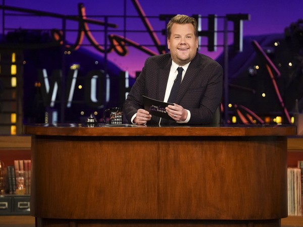 James Corden at the show. (Image Source: Twitter)