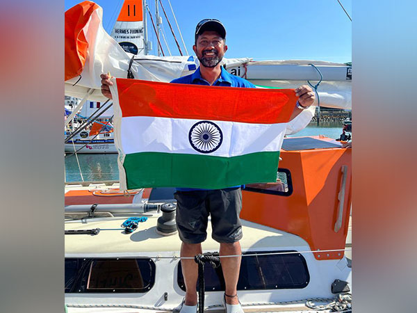 Indian sailor Commander (retired) Abhilash Tomy (Photo: Twitter/ Abhilash Tomy)