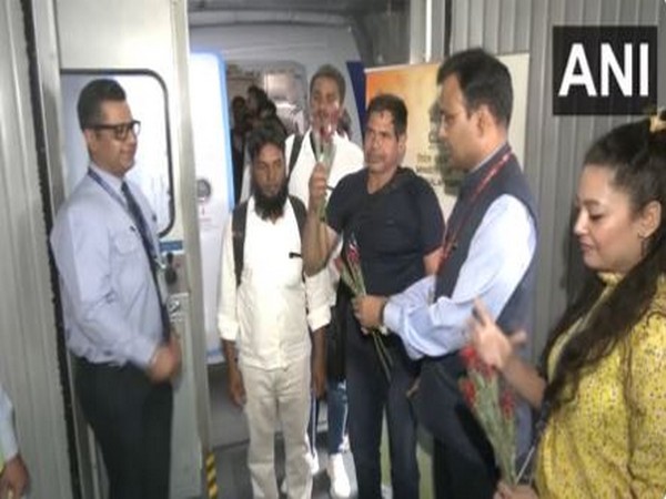 Indian evacuees returning from Sudan.