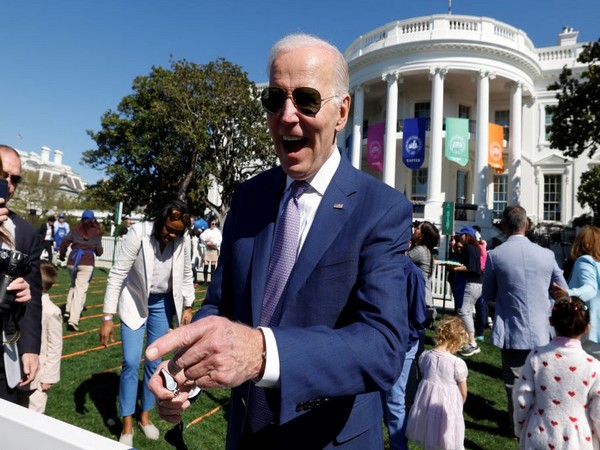 US President Joe Biden at White House Easter Egg Roll, in Washington. (Photo Credit - Reuters)