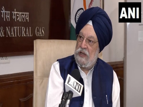 Union Minister for Housing and Urban Affairs Hardeep Singh Puri. (Photo/ANI)