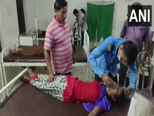 28 workers fell ill due to ammonia gas leak in Odisha's Balasore (Photo:ANI)