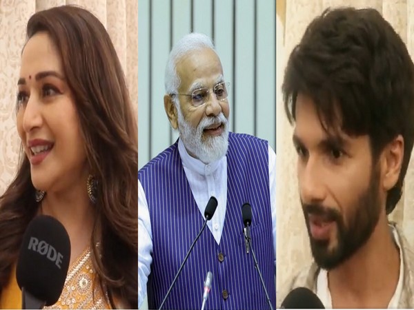 Madhuri Dixit, PM Modi, Shahid Kapoor (ANI/Photos)