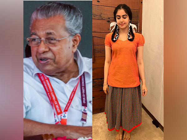 Pinarayi Vijayan, Adah Sharma (image source: Twitter)