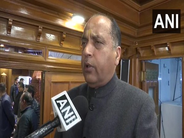 Former Himachal Pradesh Chief Minister Jairam Thakur (File photo/ANI) 