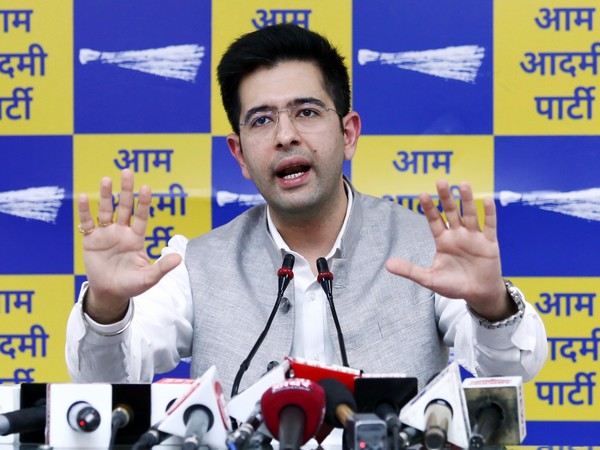 Aam Aadmi Party (AAP) Rajya Sabha MP Raghav Chadha. (File Photo/ANI)