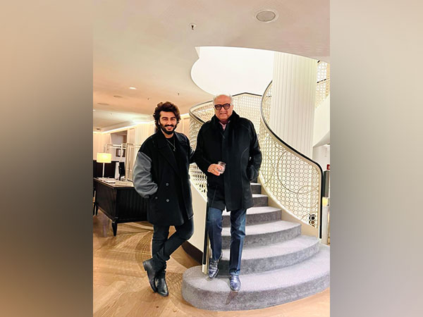 Arjun Kapoor and Boney Kapoor (Image source: Instagram)