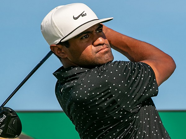 Golfer Tony Finau in action during Mexico Open (Image: PGA)