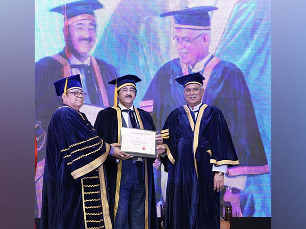 Nine World Record Holder Sandeep Marwah Honored with Doctorate by French University
