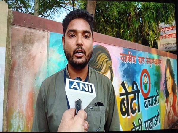 Child Line Coordinator Shubham Thakur (Photo/ANI)