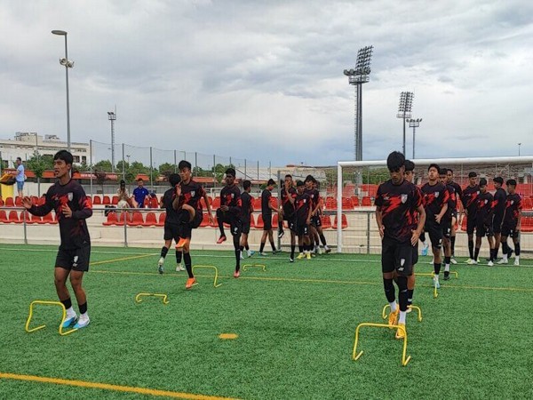 India U-17 players preparing for team (Photo/AIFF)