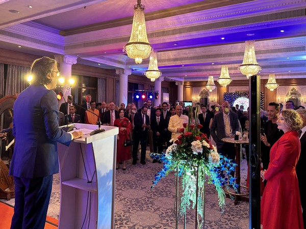 Ahead of coronation ceremony, British Deputy High Commissioner for Western India hosted a celebratory event in Mumbai on Tuesday. (Photo: Twitter/@UKinMumbai)