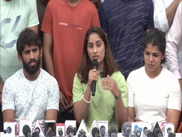Wreslter  Vinesh Phogat (Image: ANI)