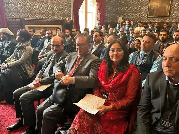 United Kashmir People's National Party International Conference in Jubilee Room of the House of Commons in UK. (Photo/ANI)