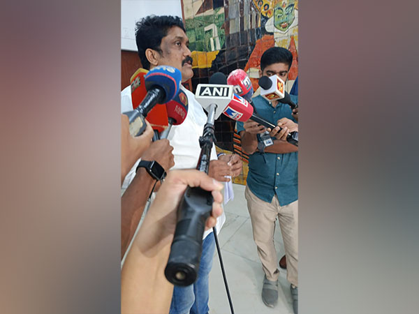 Democratic Youth Federation of India National President and MP AA Rahim. (Photo/ANI)