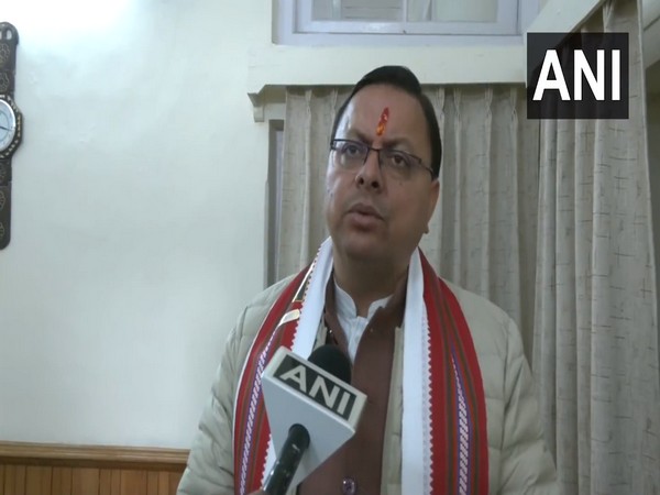 Uttarakhand Chief Minister Pushkar Singh Dhami. (Photo/ANI)