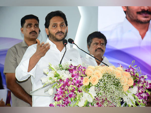 Andhra Pradesh Chief Minister YS Jagan Mohan Reddy (File Photo/ANI)