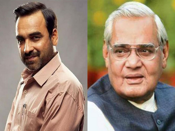 Actor Pankaj Tripathi and former PM Atal Bihari Vajpayee (Image source: Instagram)
