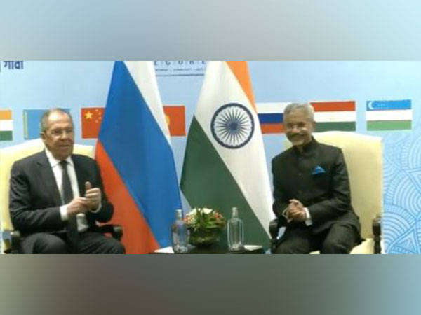 Russian Foreign Minister Sergey Lavrov, External Affairs Minister S Jaishankar (Photo/ANI)