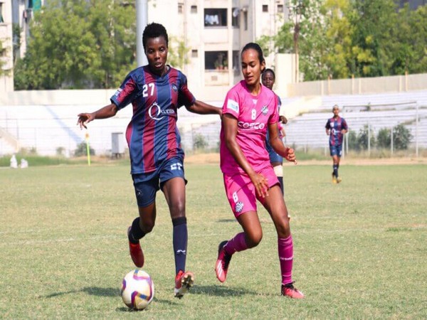 Sethu Fc and Celtic Queens players in action (Photo/AIFF)