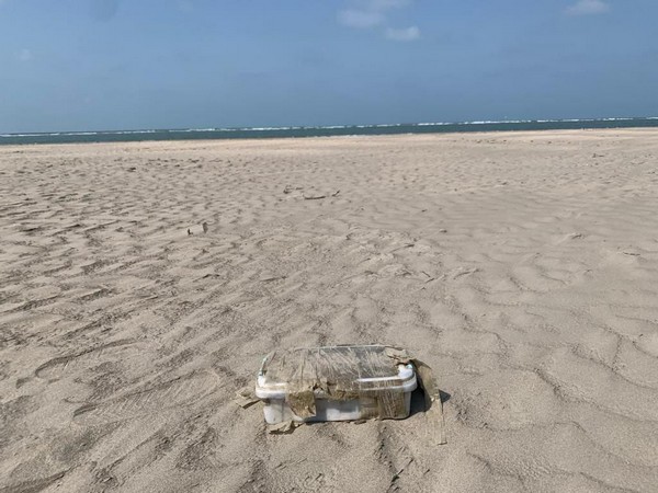 Methamphetamine recovered from Luna Bet Coastal area of Gujarat (Photo/ANI)