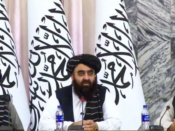Afghanistan's acting foreign minister Mawlawi Amir Khan Muttaqi (Image Credit: Twitter/@HafizZiaAhmad1)