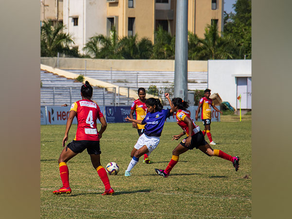 Mumbai Knights FC in action against East Bengal FC in IWL 2023 (Image: AIFF)