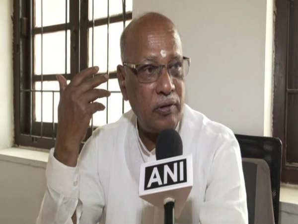 Telangana Congress senior vice president G Niranjan (Photo/ANI)