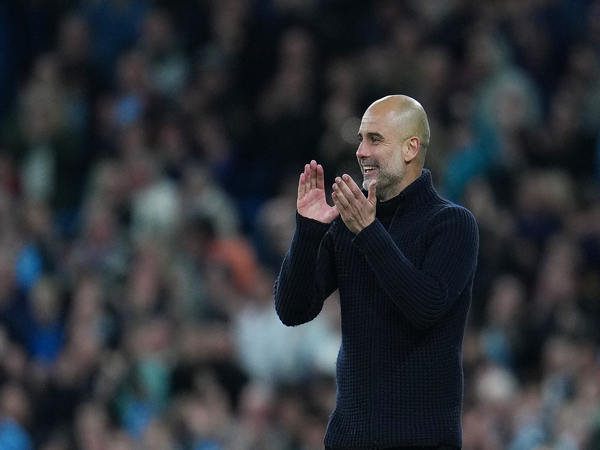 Pep Guardiola after the win against West Ham United (Twitter: Photo/MachesterCity)