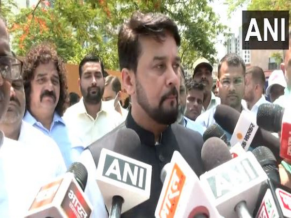 Union Minister of Youth Affairs and Sports Anurag Thakur (Image: ANI)
