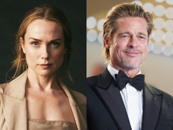 Kerry Condon, Brad Pitt (Image source: Twitter)