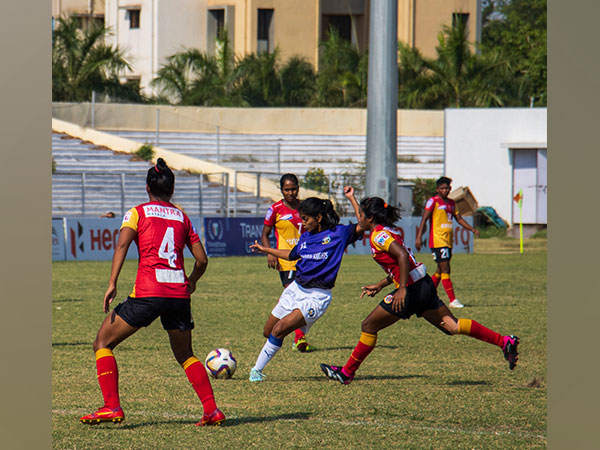 Mumbai Knights FC in action during Indian Women's League (Image: AIFF)